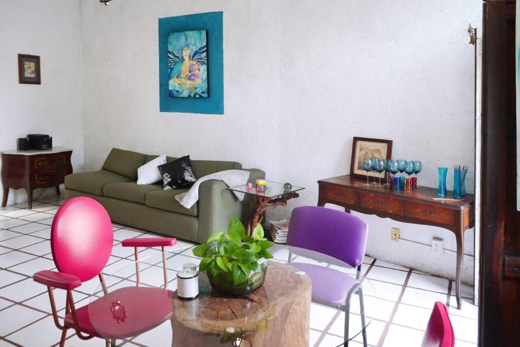 Апартаменты Departamento En Lomas De Cuernavaca Con Aire Acond Темиско Экстерьер фото